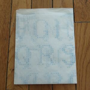 New*A Progress Creation Cross Stitch Chart Template Alphabet Letters